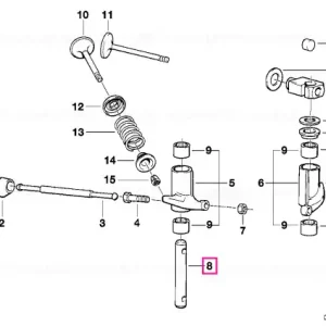 Ax culbutor - BMW Motorrad Transport gratuit