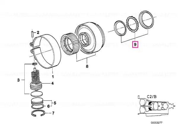 Rulment axial - BMW Discount