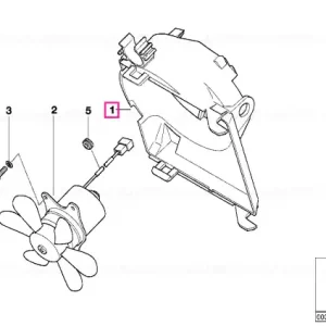 Carterul ventilatorului - BMW Motorrad Reducere specială