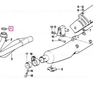 Expediere rapidă Inel etanșare C32X40 - BMW Motorrad