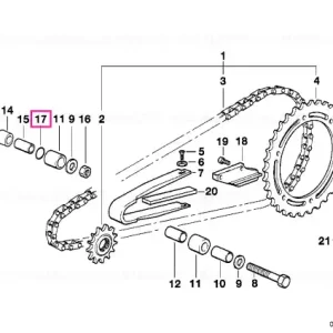 O-ring D=13,95X2,62 - BMW Motorrad Cel mai bun preț