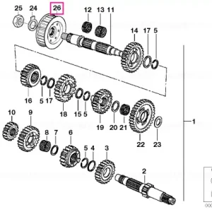 Reduceri Kit reparație roată curea - BMW Motorrad