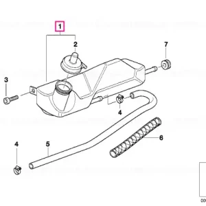 Rezervor expansiune - BMW Motorrad Transport gratuit