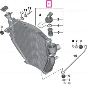 Radiator - BMW Motorrad Discount