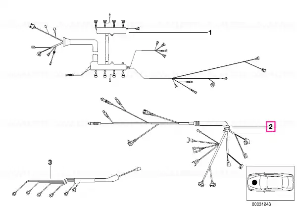 Chilipir Fascie motor transmisie - BMW