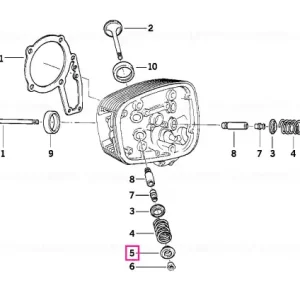 Ofertă limitată Placa superioare arc D=6 - BMW Motorrad