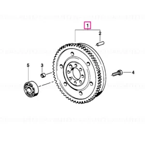 Volant cu masă dublă D=240MM - BMW Premium
