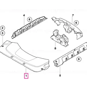 Retur gratuit Capac radiator - BMW