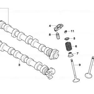 Ofertă limitată Supapă admisie 28,8/4,97MM - BMW - Mini