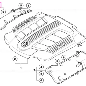 Capac injector ZYL. 1-4 - BMW Livrare gratuită