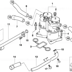Reducere de preț Furtun aerisire ZYL. 1-4 - BMW