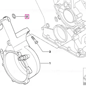 Retur ușor Inel O 13X3 - BMW