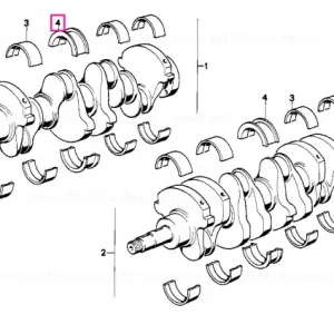 Cuzinet ghidaj albastru 54,75MM 54,75MM(+0,25) - BMW Premium