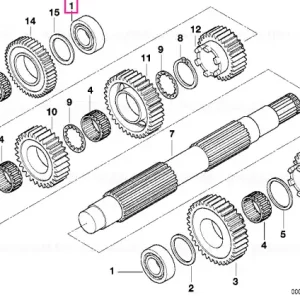 Rulment 25X52X15 - BMW Motorrad Premium