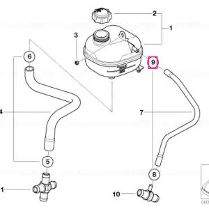 Super ofertă Colier furtun D=16MM - BMW - Mini