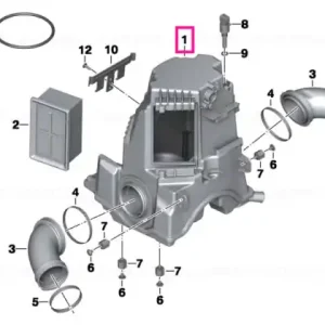 Reducere extra Silenţiator admisie - BMW Motorrad