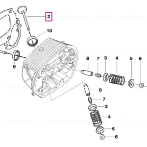 Supapă evacuare D=31MM - BMW Motorrad Disponibil imediat