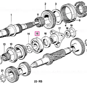 Rulment bilă 72X25X19 - BMW Discount