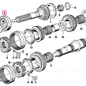 Reducere Rulment bilă 72X30X19 - BMW