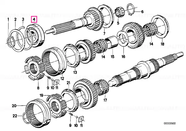 Reducere Rulment bilă 72X30X19 - BMW