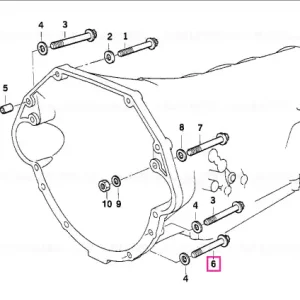 Șurub Torx M10X50 - BMW Comandă acum