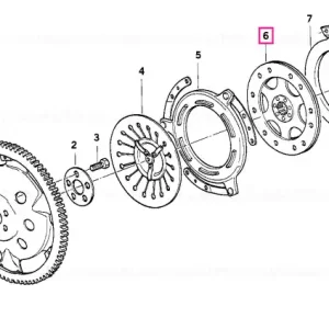 Retur ușor Placă ambreiaj KD-SCHEIBE - BMW Motorrad