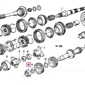 Rulment bilă canelat 52X20X15 - BMW Motorrad Reducere de preț