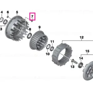 Preț redus Șurub conic M8X25 - BMW Motorrad