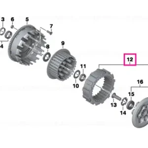 Set discuri ambreiaj/arcuri 14MM - BMW Motorrad Cumpără acum