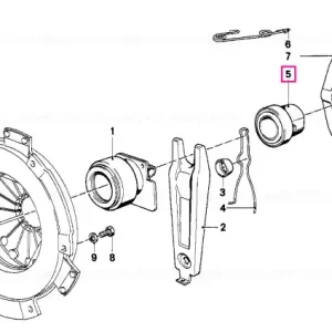 Rulment eliberare ambreiaj H=30MM - BMW Cel mai vândut