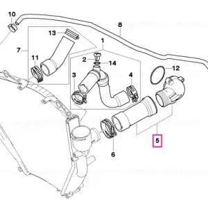 Reducere Fitinguri lichid răcire - BMW Motorrad