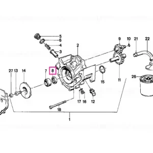 Etanșare arbore 12X25X5 - BMW Motorrad Comandă acum