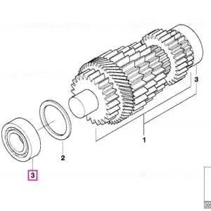 Rulment cu bile 25X52X15 - BMW Motorrad Cumpără acum
