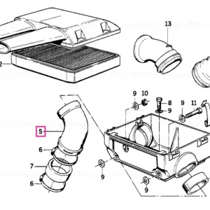 Ofertă Tub aer stânga - BMW Motorrad