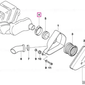 Chilipir Colier furtun D=64 - BMW Motorrad