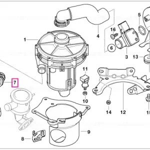 Reducere Ansamblu furtun presiune - BMW