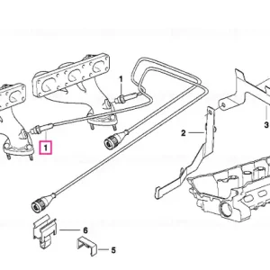 Senzor oxigen SIEMENS/L=990MM - BMW Reduceri