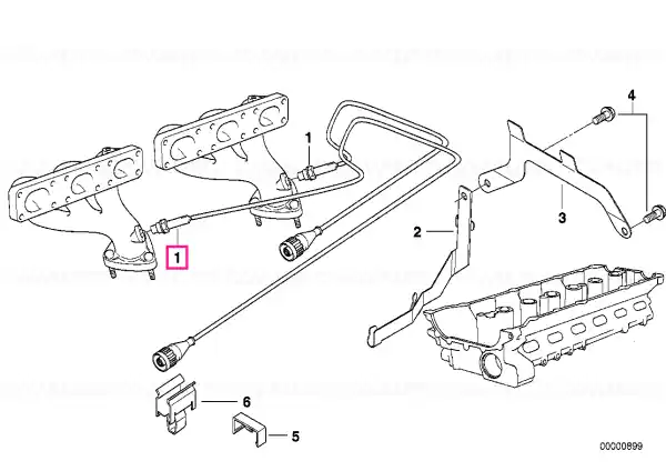 Senzor oxigen SIEMENS/L=990MM - BMW Reduceri