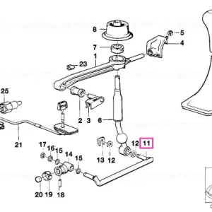 Bară selector curbă A=447MM - BMW Cumpără online