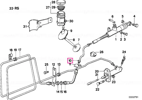 Conductă 319MM - BMW Lichidare de stoc