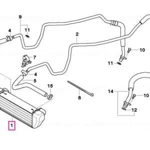 Plată securizată Răcitor ulei - BMW Motorrad