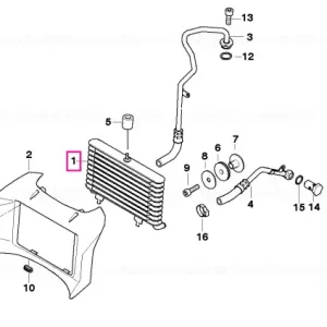 Răcitor ulei - BMW Motorrad Ofertă exclusivă