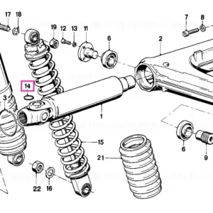 Transport gratuit Inel siguranta 19,7X2/5MM - BMW Motorrad