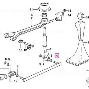 Cumpără acum Tijă selector curbată - BMW