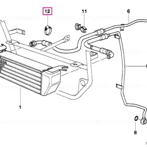 Cumpărături sigure Bandă fixare FBS 19/12 - BMW Motorrad