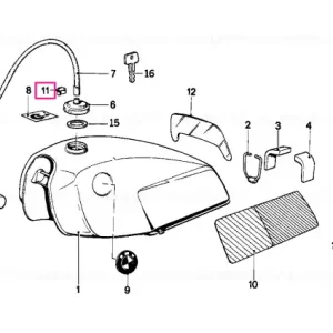 Bandă fixare furtun - BMW Motorrad Preț mic