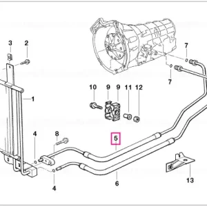 Conductă răcire ulei intrare A5S310Z - BMW Reducere specială