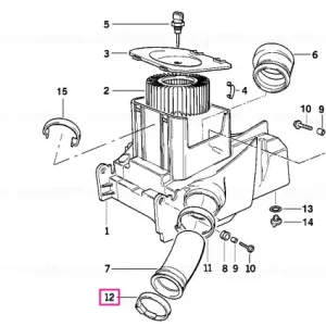 Cumpără online Colier furtun D=58MM - BMW Motorrad