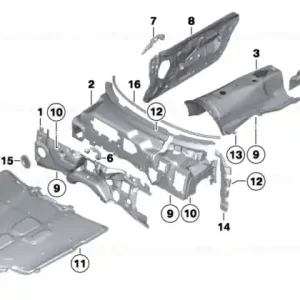 Discount Capotă motor izolată fonic - BMW