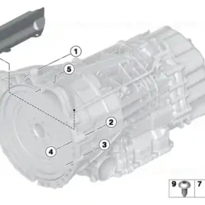 Șurub cap plat cu guler - BMW Transport gratuit